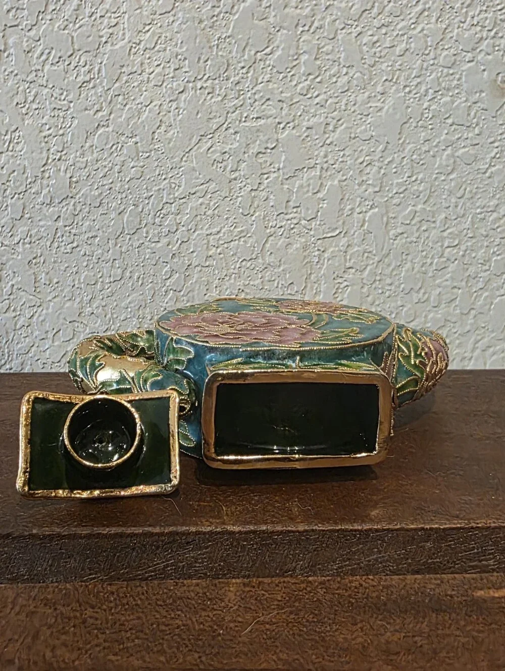 Small Cloisonne Enamel Teapot